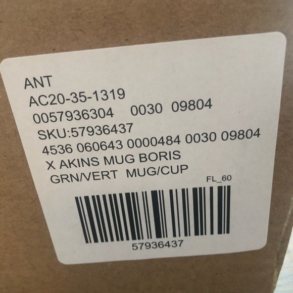 ANTHROPOLOGIE Carole Akins Boris Furry Friends Mug - Picture 6 of 7